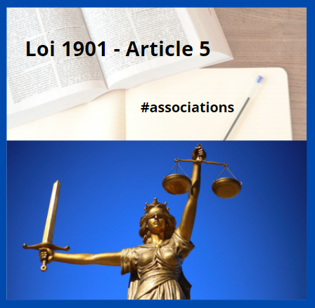 Image de l'article 5 de la loi 1901 pour les associations