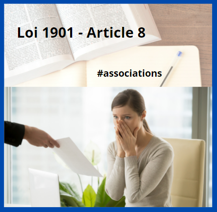 Image de l'article 8 de la loi 1901 pour les associations