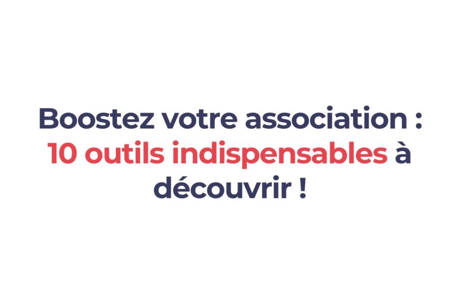 Page de couverture du carrousel des outils indispensables à découvrir selon Assorg pour booster votre association.